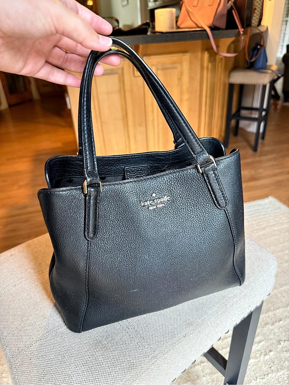 Kate Spade Black Tote Bag